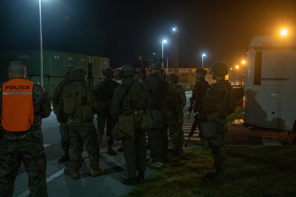 Exercise Active Shield 2022: US Marines respond to simulated base infiltration