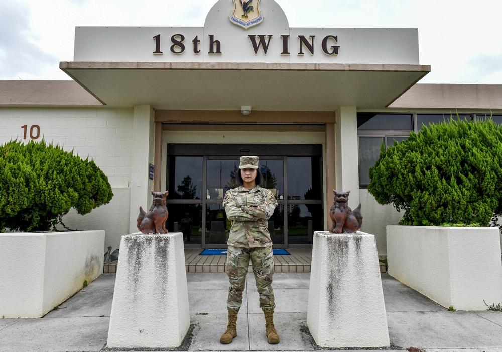A1C Michelle Diaz Airman of the Week