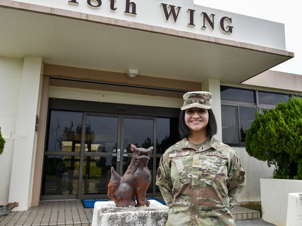 A1C Michelle Diaz Airman of the Week