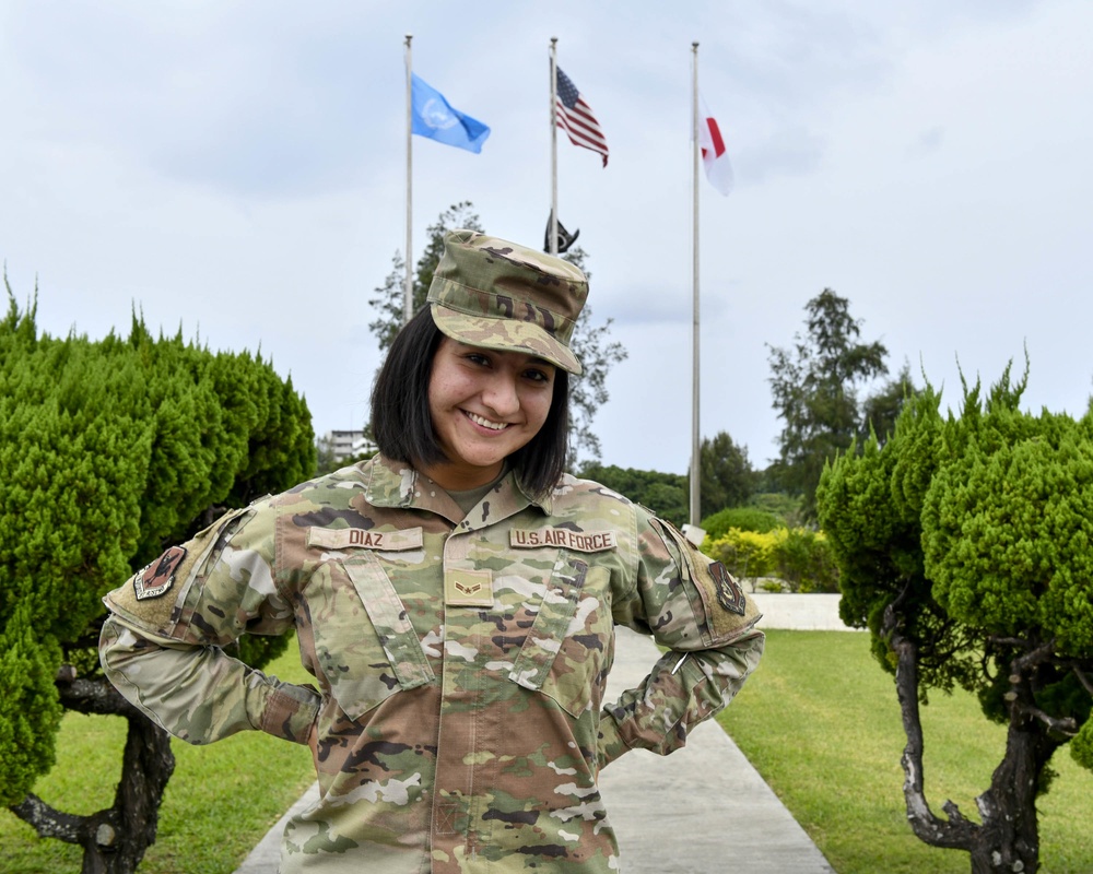 A1C Michelle Diaz Airman of the Week