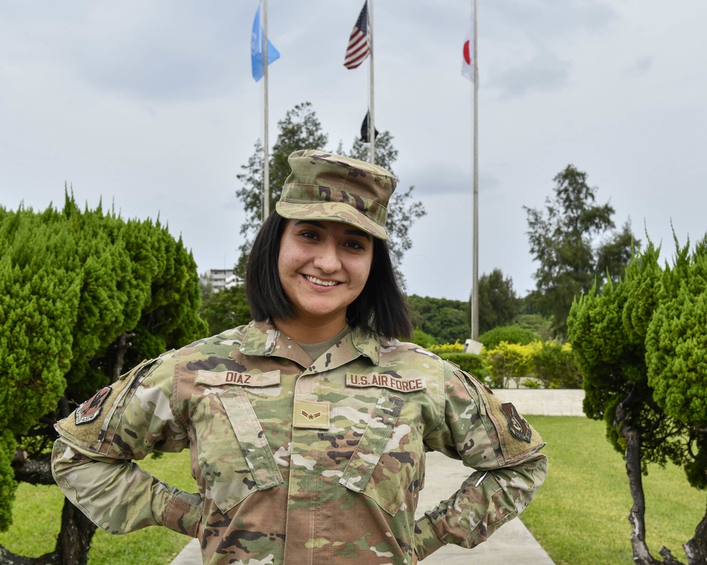 A1C Michelle Diaz Airman of the Week