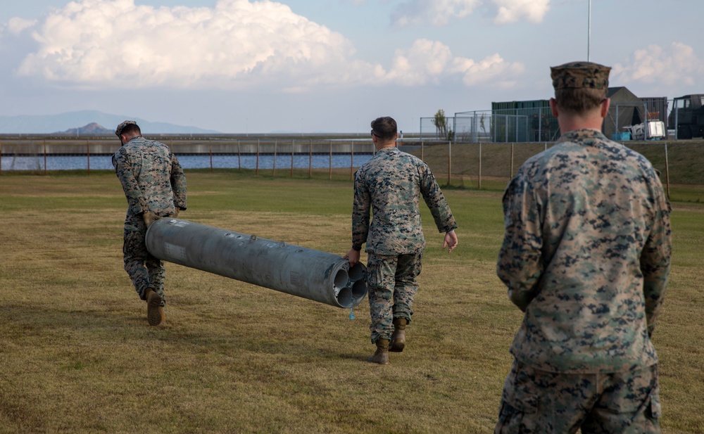 Exercise Active Shield 2022: US Marines respond to simulated missile strike