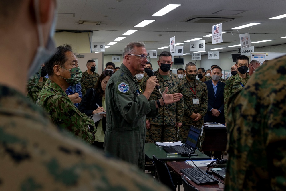 USFJ and JGSDF leaders meet during KS23