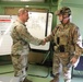 Maj. Gen. Leeney congratulates Soldiers on Warfighter success