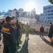 CFAY Sailors Clean Up Bridge Outside of Base