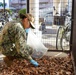 CFAY Sailors Clean Up Bridge Outside of Base