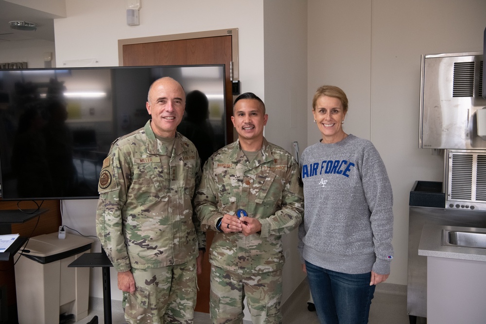 The Surgeon General of the Air Force and Chief, Medical Enlisted Force and Enlisted Corps Chief visit Aviano AB