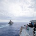 USS Chancellorsville Conducts a Replenishment-at-sea with the USNS Rappahannock