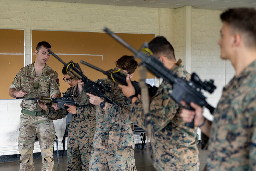 Exercise Tartan Eagle Phase II - Weapons Handling