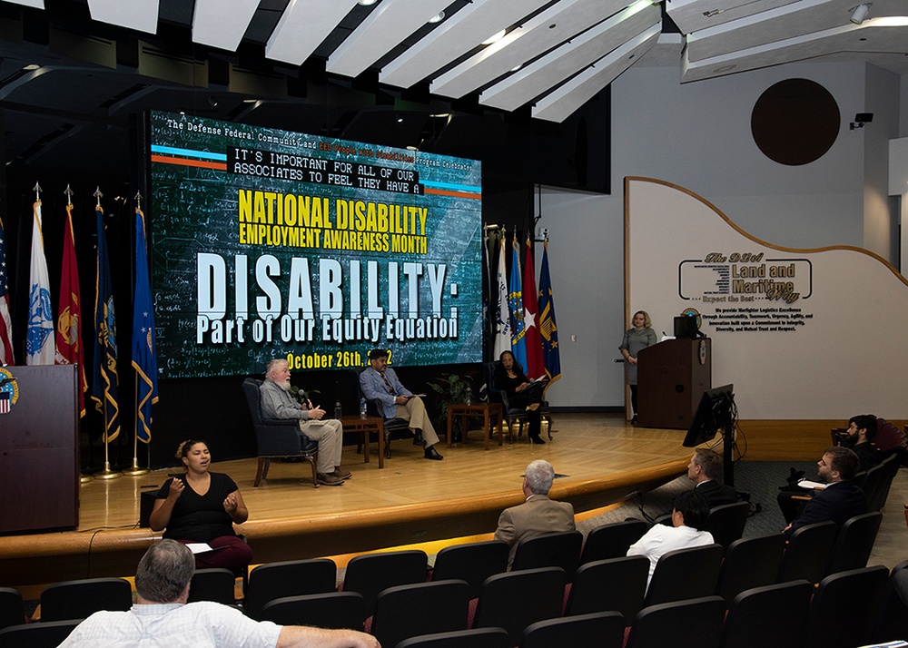 Disability Employment Awareness Month Program focuses on equity in the workplace