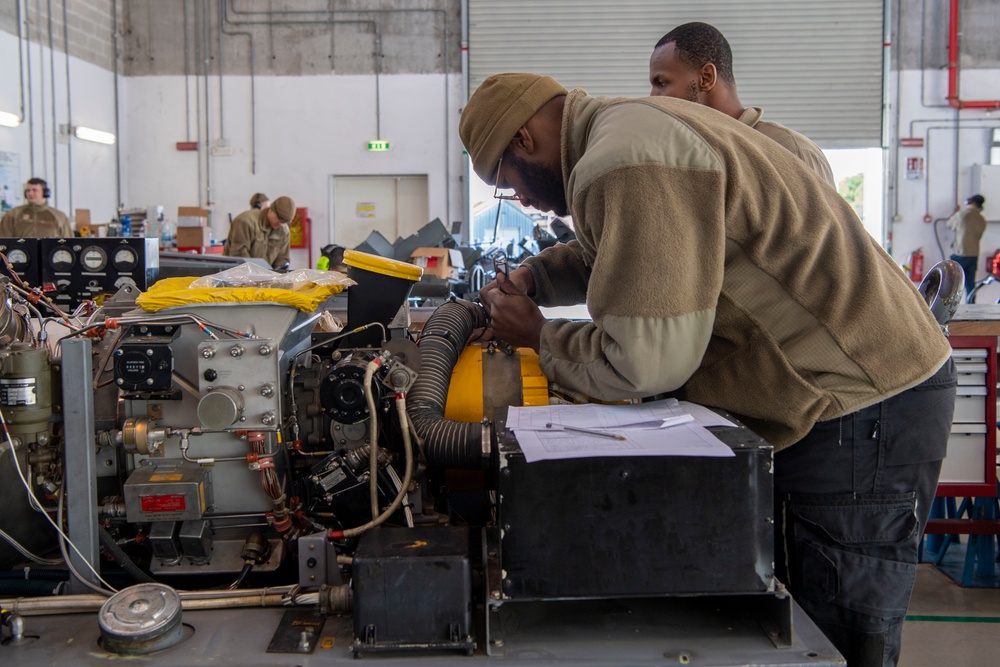 The 31st AGE flight keeps gears turning at Aviano AB