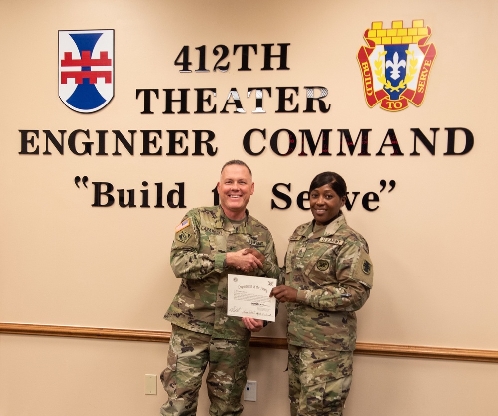 412TH TEC Welcomes New Inspector General NCO