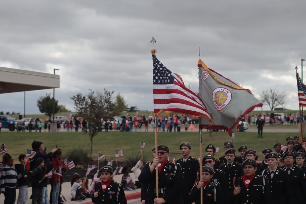 Veterans Days Parade at Freedom Elementary