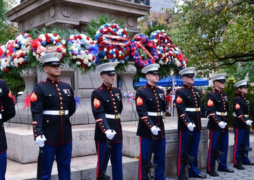 Veterans Day wreath laying ceremony
