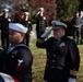 Funeral Honors detail renders a salute