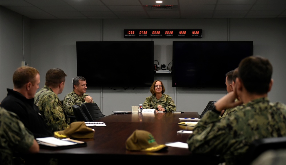 Vice Chief of Naval Operations visits Navy submariners in Connecticut