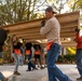 Airmen volunteer with local Habitat for Humanity