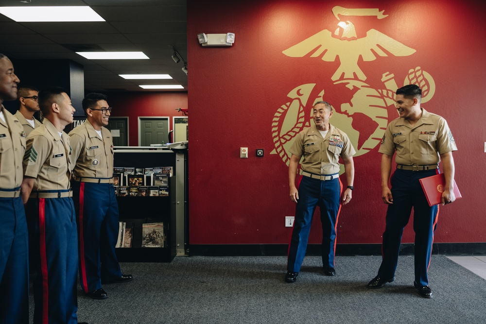 RS San Francisco: SSgt Eric Morales Reenlistment