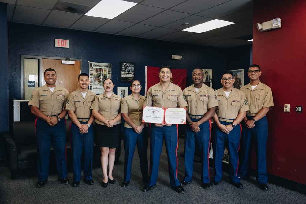 RS San Francisco: SSgt Eric Morales Reenlistment