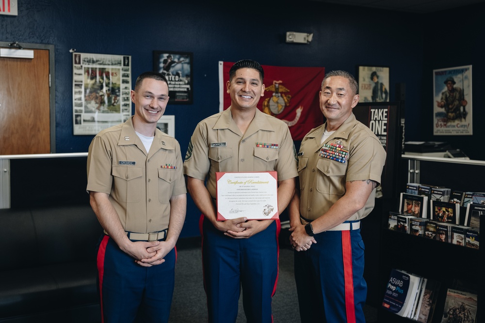 RS San Francisco: SSgt Eric Morales Reenlistment