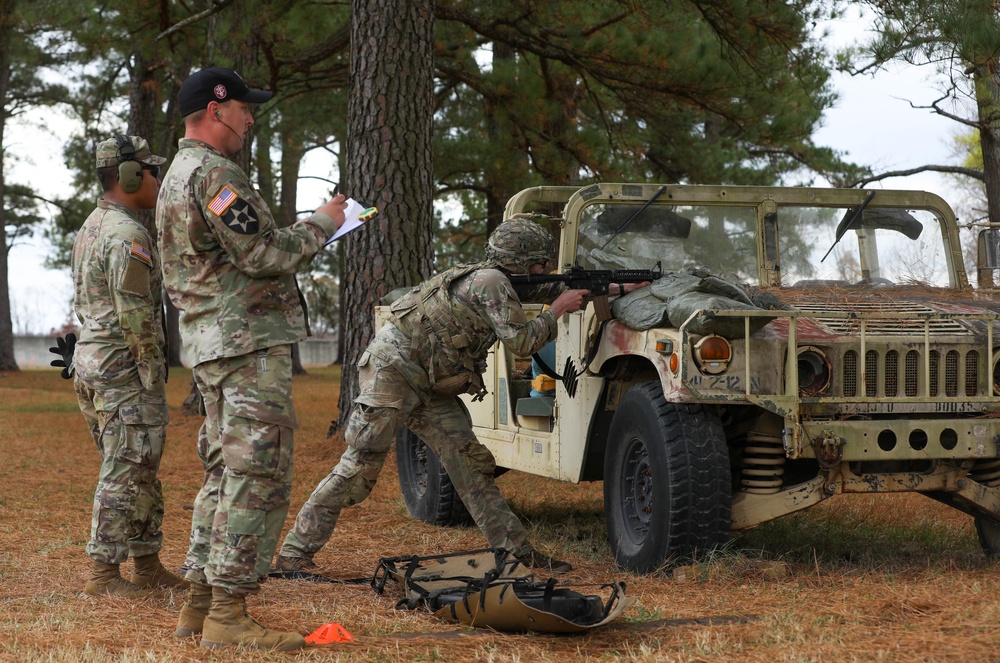 101st Soldiers Compete in Best Medic Competition 2022