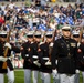 Marines with the Silent Drill Platoon perform over Veteran's Weekend