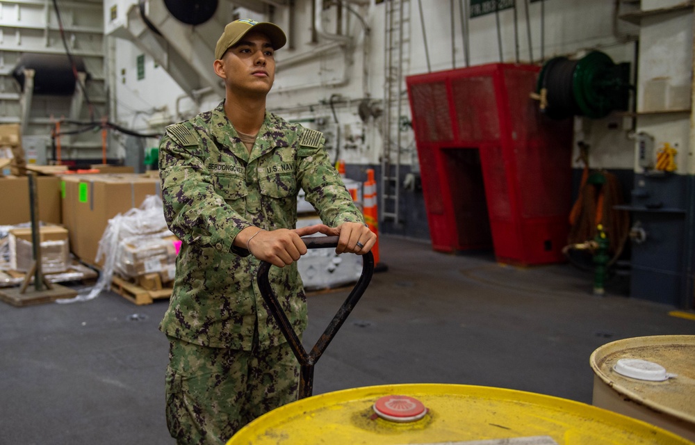 Sailors Serve Aboard USS Carl Vinson