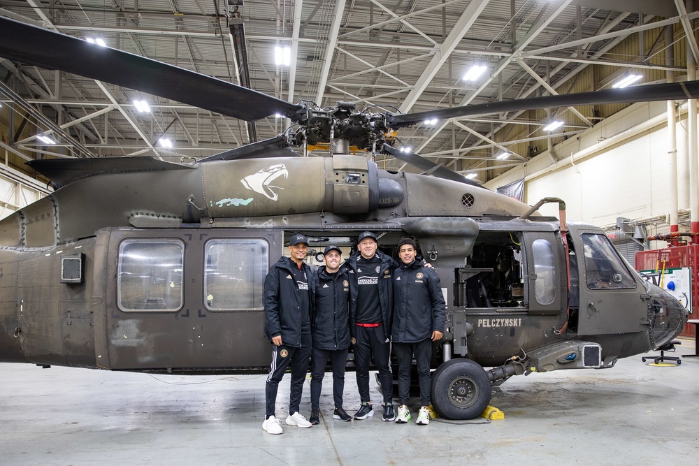 Atlanta United FC Visits Fort Bragg