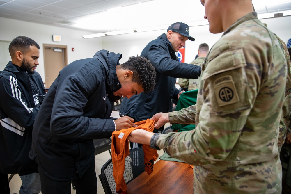 Atlanta United FC Visits Fort Bragg