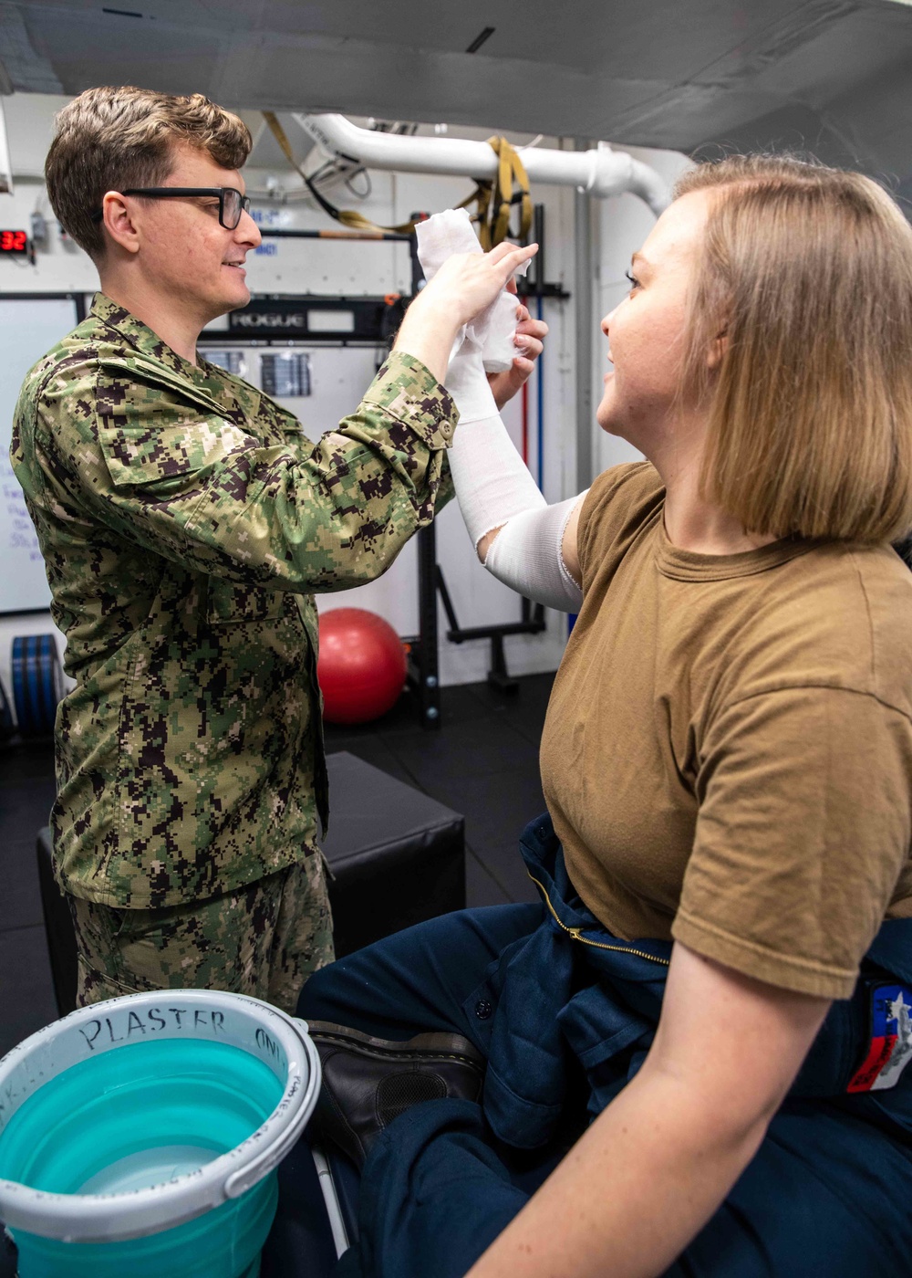 Daily Operations Onboard USS George H.W. Bush (CVN 77)