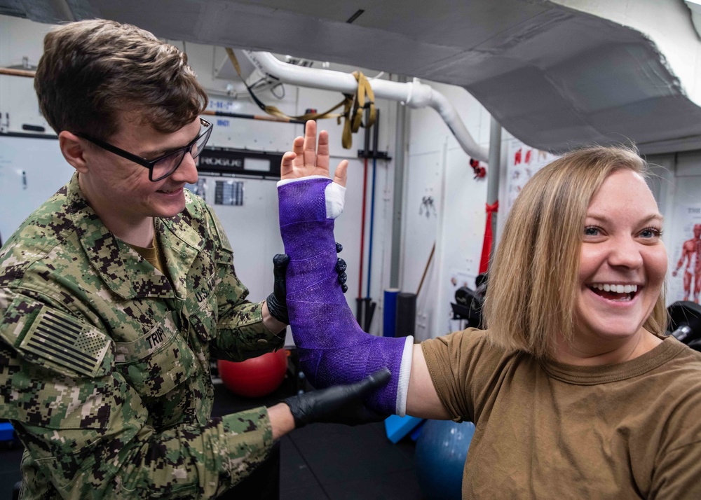 Daily Operations Onboard USS George H.W. Bush (CVN 77)