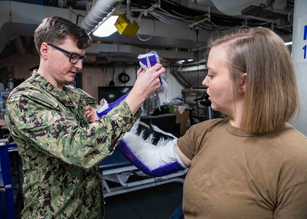 Daily Operations Onboard USS George H.W. Bush (CVN 77)