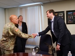 Ohio adjutant general meets with delegation from University of Belgrade [Image 1 of 2]