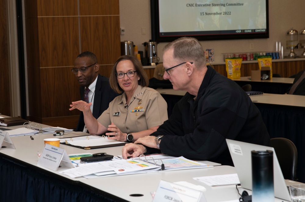 Adm. Lisa Franchetti Speaks at the Region Commander Executive Steering Conference