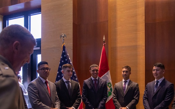 Deputy Commander of U.S. Marine Corps Forces, South Visits Peru