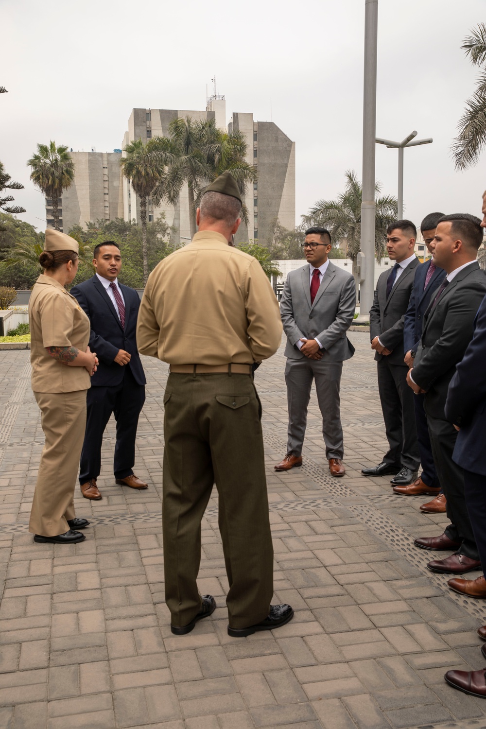 Deputy Commander of U.S. Marine Corps Forces, South Visits Peru