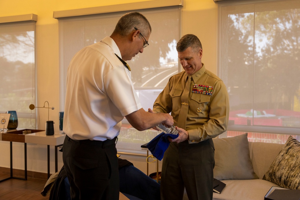 Deputy Commander of U.S. Marine Corps Forces, South Visits Peru