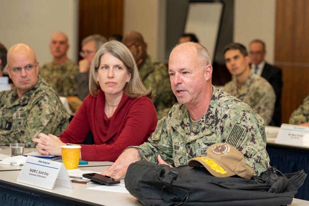 Adm. Lisa Franchetti Speaks at the Region Commander Executive Steering Conference