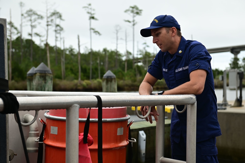 Underway with Coast Guard Station Hobucken