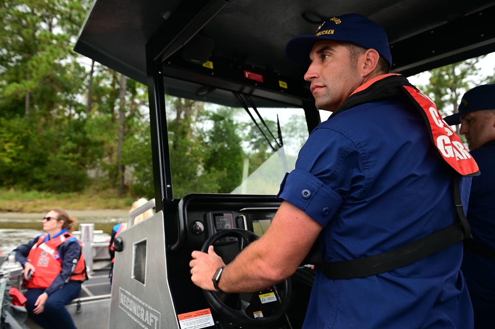 Underway with Coast Guard Station Hobucken