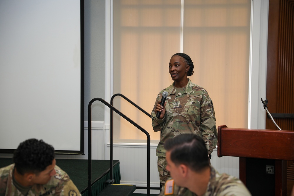 Noncommissioned officers graduate from the retention training course