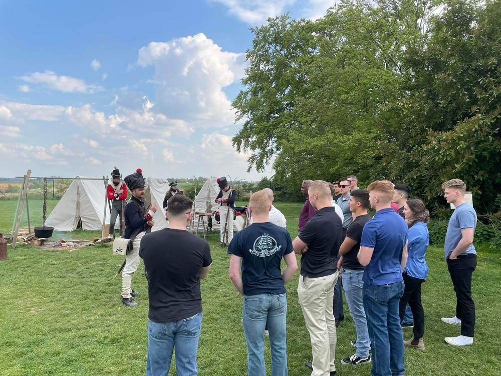 MSGs visit Waterloo battlefield in Belgium