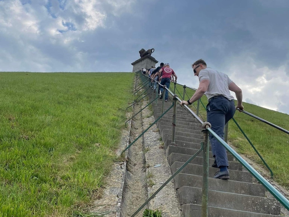 MSGs visit Waterloo battlefield in Belgium