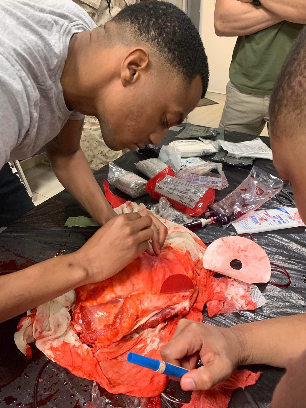 MSGs conduct tactical combat casualty care training in Iraq