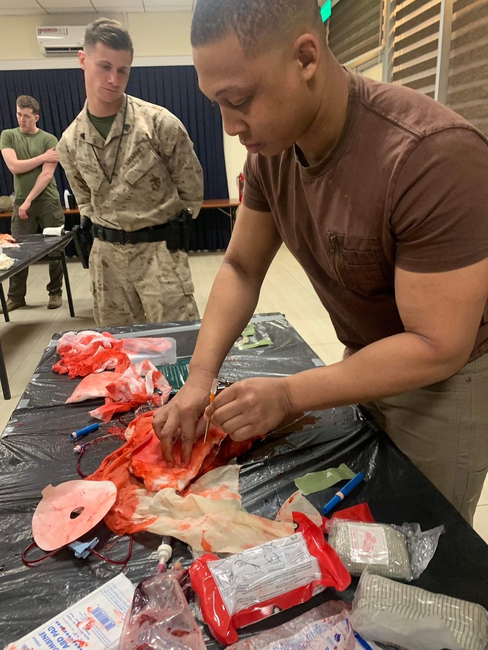 MSGs conduct tactical combat casualty care training in Iraq