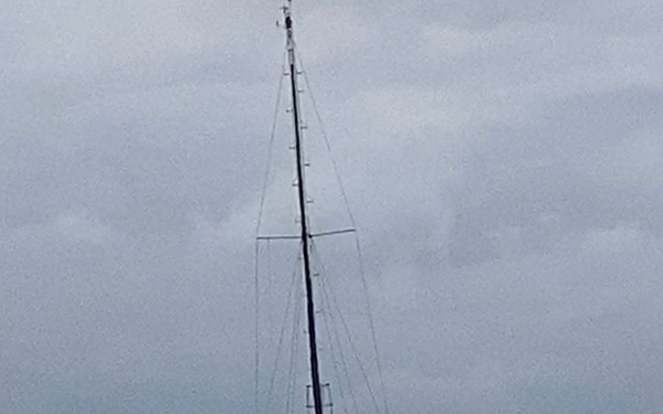 The Coast Guard rescues crew of disabled sail boat participating in rally