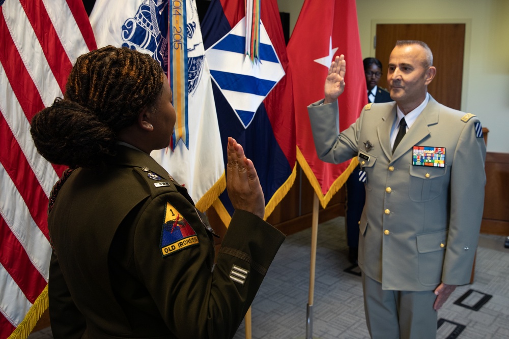 Chief Warrant Officer 4 Danie Paul's Promotion Ceremony