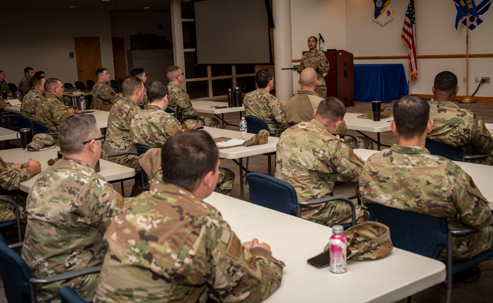 SJAFB hosts 15th AF Command Chief