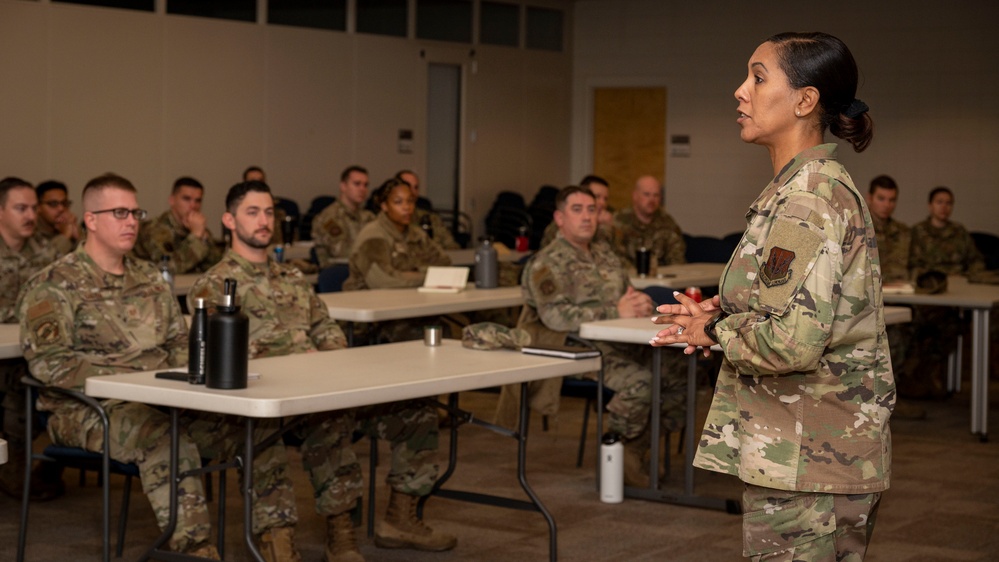 SJAFB hosts 15th AF Command Chief