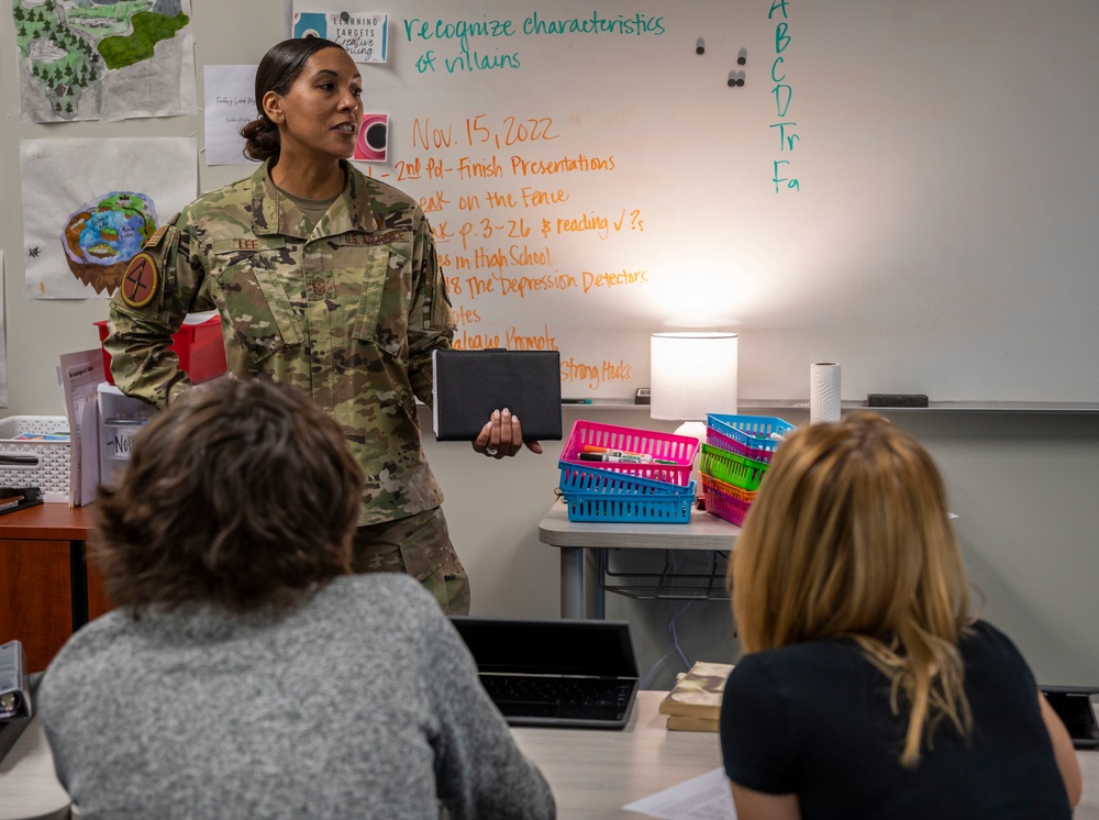 SJAFB hosts 15th AF Command Chief